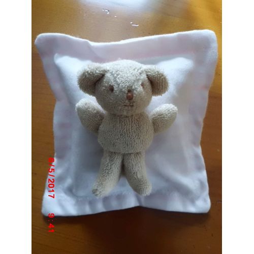 Doudou Ours Musical Sur Son Oreiller Trousselier