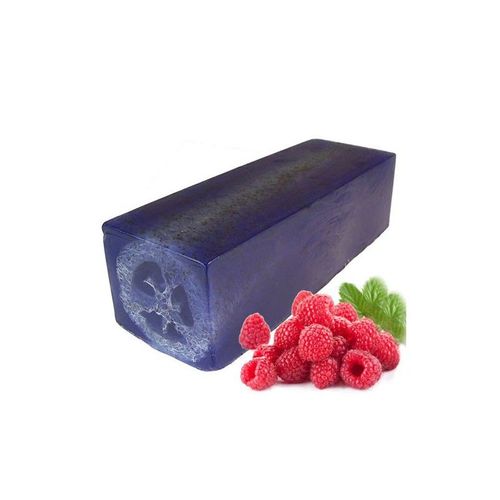 Tranche De Savon Artisanal Collection Loofah Framboise 