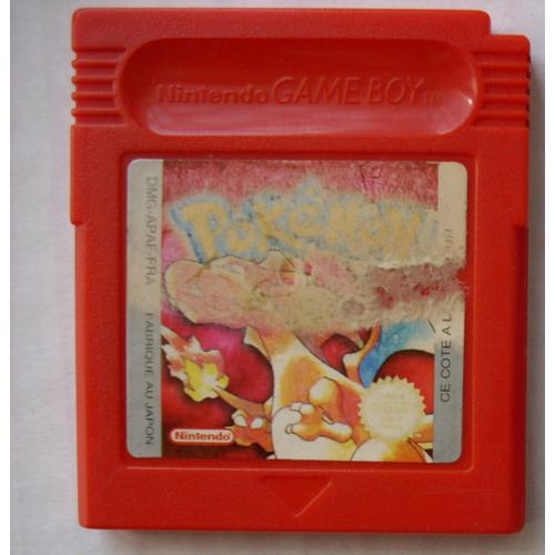 Pokemon Version Rouge Gameboy 