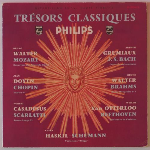Trésors Classiques (D.99.542 R) - Bach, Scarlatti, Brahms, Mozart, Chopin, Beethoven, Schumann
