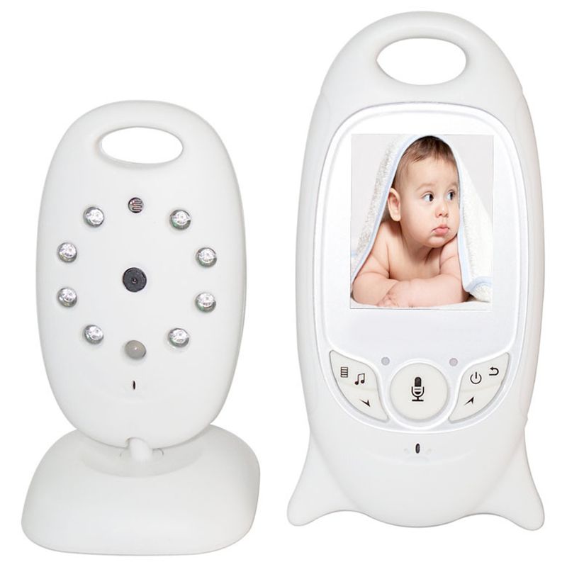 Vb601 2 4g Bebe Moniteur Videosurveillance Video Numerique Sans Fil Baby Monitor Night Vision Two Way Intercom Audio Radio Moniteur Rakuten