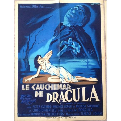 Affiche De Cinema Cauchemar De Dracula