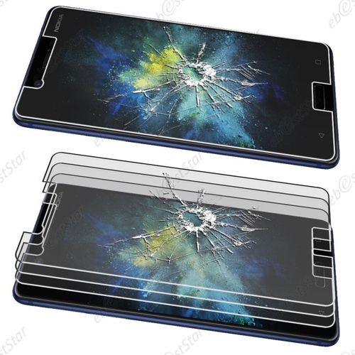 Ebeststar ®  X3 Verre Trempé Vitre Anti Casse Protecteur Écran Anti-Rayure Anti Choc Pour Nokia Nokia 5 [Dimensions Precises De Votre Appareil : 149.7 X 72.5 X 8 Mm, Écran 5.2''] [Note Importante Lire Description]