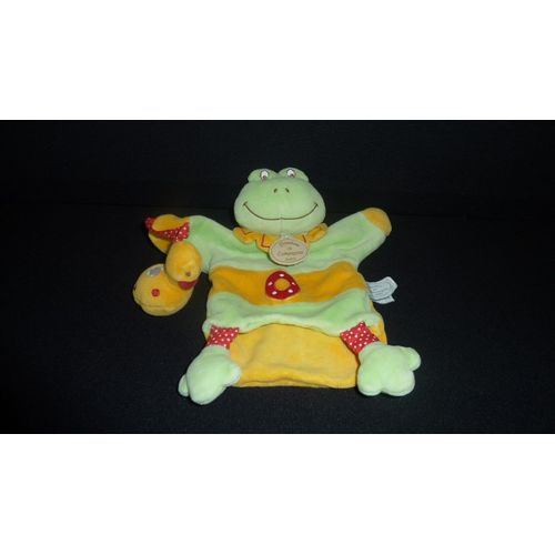 Doudou Grenouille Marionnette Et Son Petit Canard  Doudou Et Compagnie    1800403   48