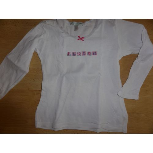Chemise Vertbaudet Coton 4 Ans Blanc