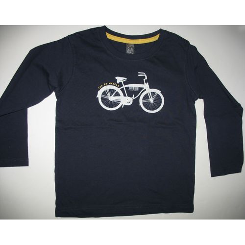 T-Shirt Manches Longues Zara Coton 4 Ans Noir