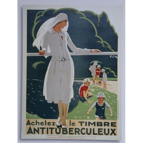 Affiche Timbre Antituberculeux