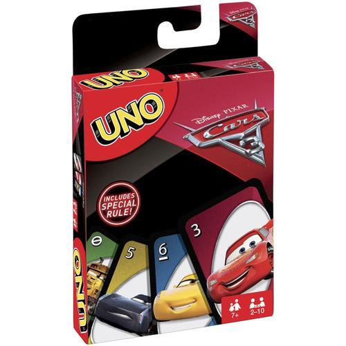 Mattel Uno Cars 3