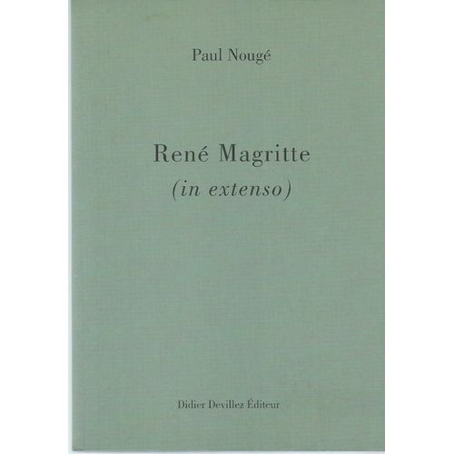 René Magritte (In Extenso)