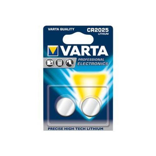 Varta Electronics - Batterie 2 x CR2025 - Li - 170 mAh
