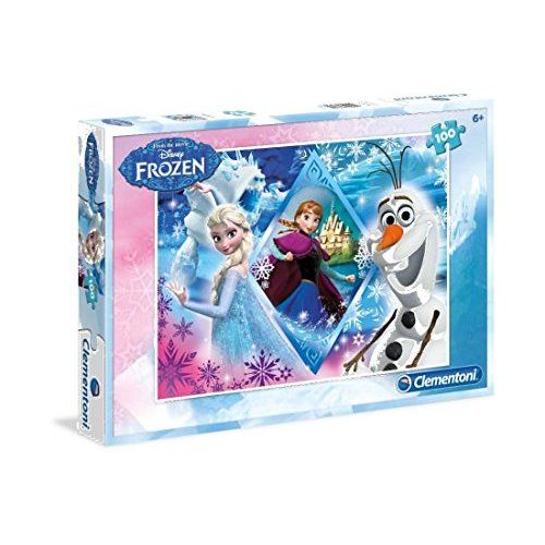 Clementoni 100 Pieces Puzzle Frozen La Reine Des Neiges De Disney Elsa Anna Et Olaf
