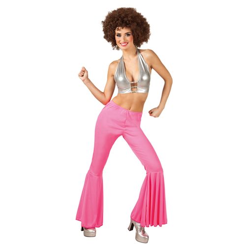 Pantalon Disco Rose Femme M / L