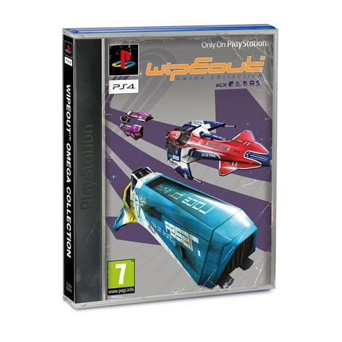 Wipeout : Omega Collection - Edition Limitée (Fourreau En Carton Boitier Classique Psone + 4 Thèmes Ps4)