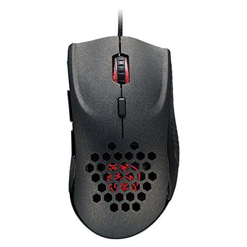 Tt eSPORTS VENTUS X - Souris - pour droitiers - laser - 6 boutons - filaire - USB - noir