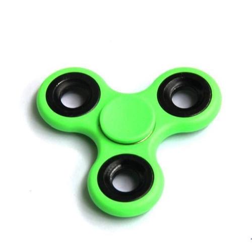 Green Tri Fidget Hand Spinner Pour Enfant Ou Adulte (Vert)