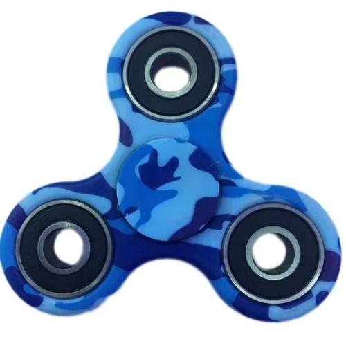 Db Tri  Hand Spinner/ Fidget  Spinner Pour Fidgeters Camouflage Bleu