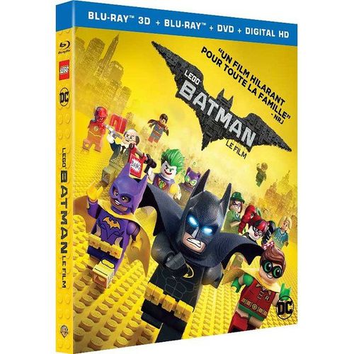 Lego Batman, Le Film - Combo Blu-Ray 3d + Blu-Ray + Dvd + Copie Digitale