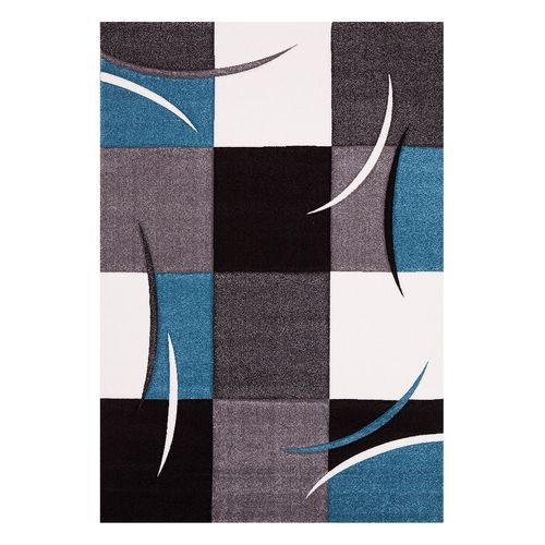 Tapis De Salon Turquoise 120x170cm Diamond