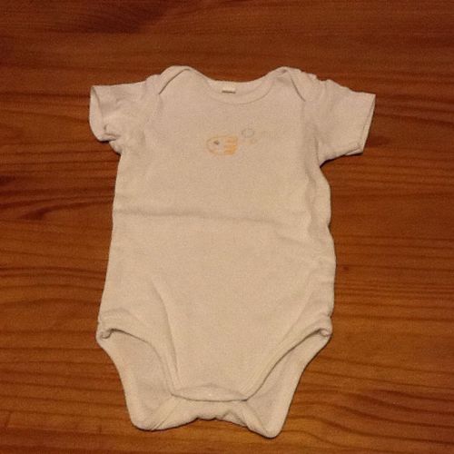 Body Blanc Bebe 6 Mois
