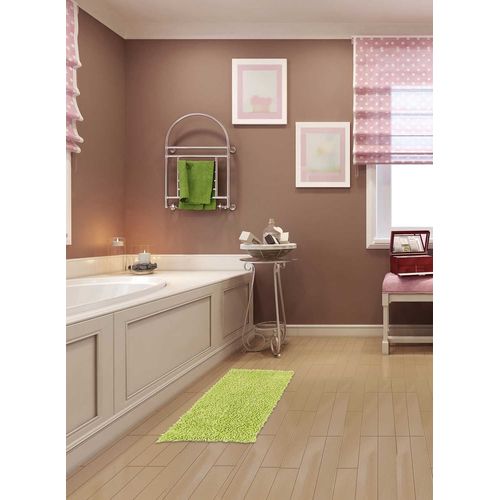 Tapis Chambre Tapis De Salle De Bains Spaghetti Vert 50 X 80 Cm Tapis De Salon Moderne Design Par Unamourdetapis