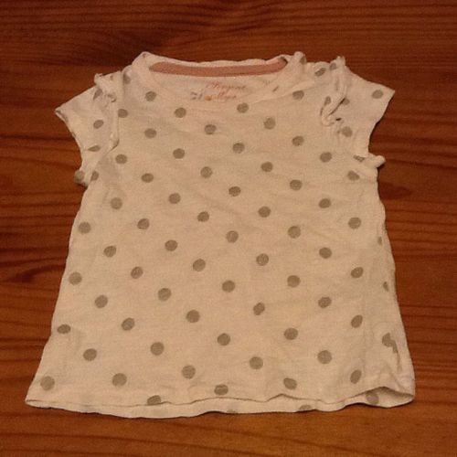 Tee Shirt Sergent Major Blanc Bebe 24 Mois