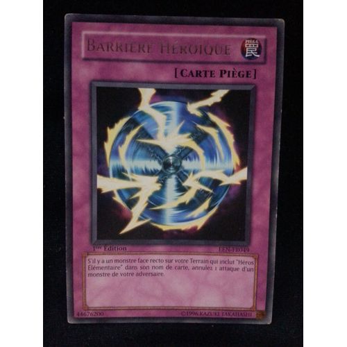 Barrière Héroïque (Een-Fr049) - Rare - Yu-Gi-Oh!