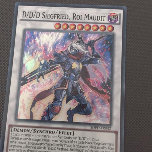 Yu-Gi-Oh! - Sdpd-Fr042 - D/D/D Siegfried, Roi Maudit - Super Rare