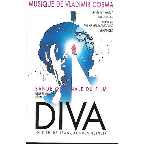 Diva K7 Audio Bande Originale Du Film (Vladimir Cosma) Visuel Différent