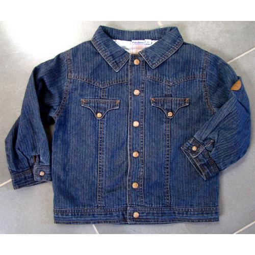 Blouson Jean Souple Marèse 18 Mois - Tbe