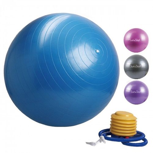 Ballon De Yoga / Fitness Taille M 65 Cm - Bleu