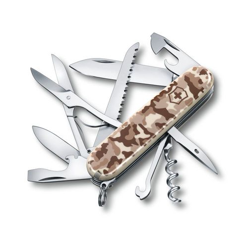 Victorinox Huntsman Desert - Couteau Suisse 91 Mm - 15 Fonctions