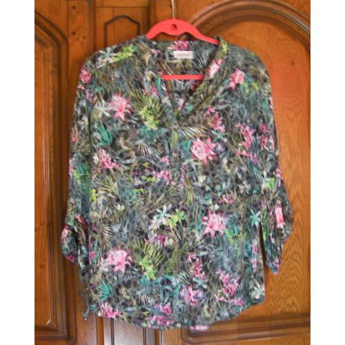 Top Fleuri C&a - Taille 42/44