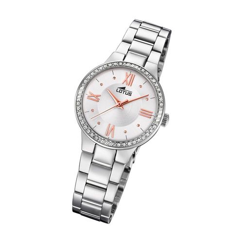 Lotus Montre Femme Analogique Montre Quartz Grace Bracelet En Acier Inoxydable Argent Ul18391/1