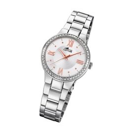 Lotus Montre Femme Analogique Montre Quartz Grace Bracelet En Acier Inoxydable Argent Ul18391/1