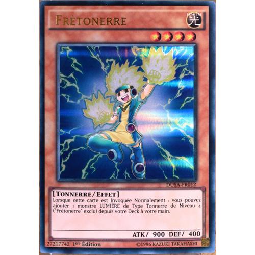 Carte Yu-Gi-Oh Dusa-Fr012 Frètonerre Neuf Fr