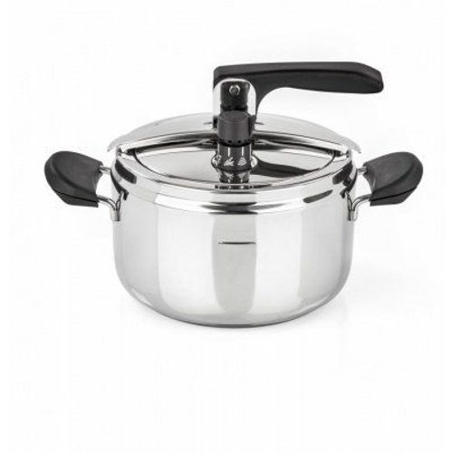 Barazzoni Rapida Autocuiseur Rapide 5  L, Fabriqué En Italie, Acier Inoxydable, Acier