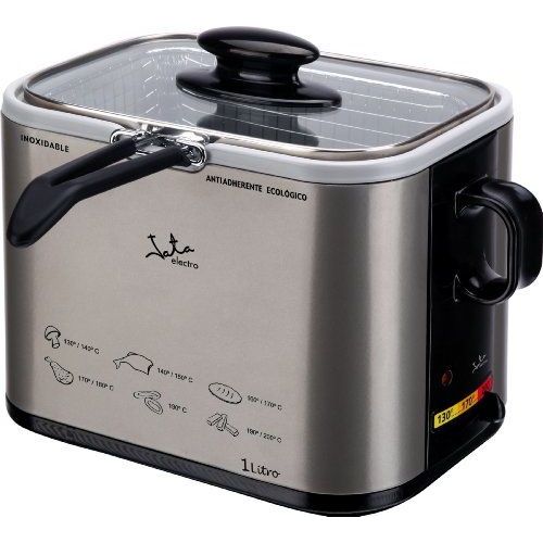 Jata - Fr326e - Friteuse, 1000 Watts, Couleurs Noir / Argent