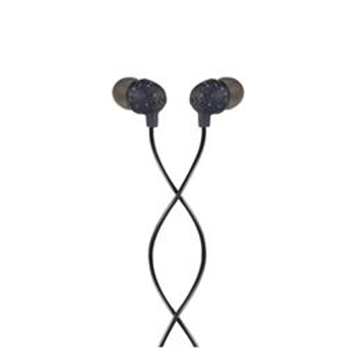 House Of Marley Little Bird - Écouteurs Avec Micro - Intra-Auriculaire - Jack 3,5mm - Isolation Acoustique - Noir