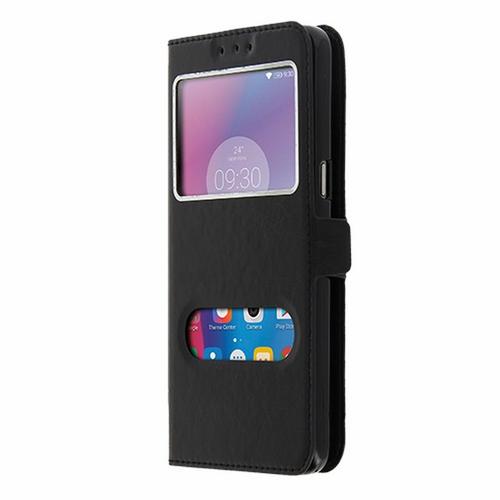 Etui Lenovo K6 Double Vision Noir