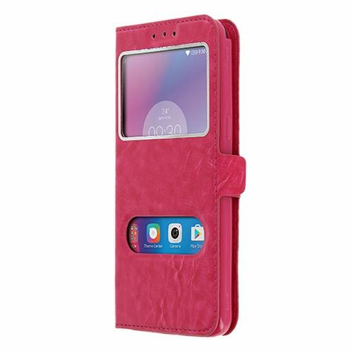 Etui Lenovo K6 Double Vision Rose