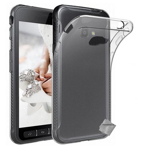 Housse Etui Coque Gel Fine Samsung G390f Galaxy Xcover 4 + Film Ecran - Transparent Tpu