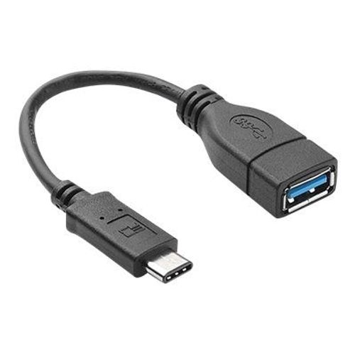 D2 Diffusion - Adaptateur USB - 24 pin USB-C (M) reversible pour USB type A (F) - USB 3.0 - 15 cm - noir