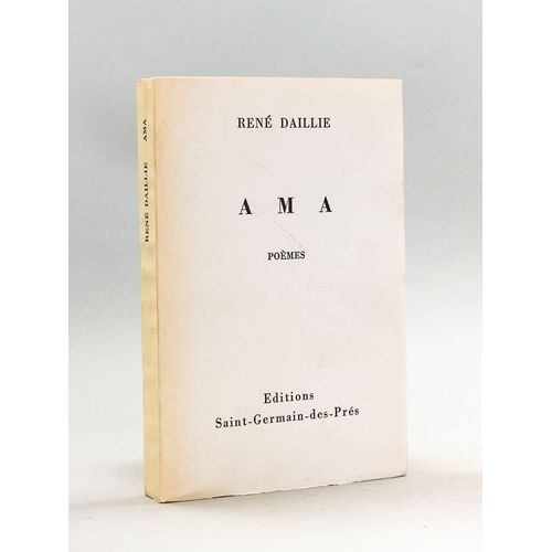 Ama. Poèmes. [ Edition Originale ]