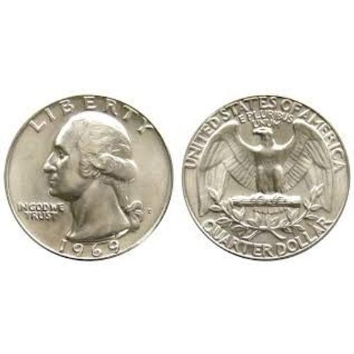 Quarter Dollar 1969