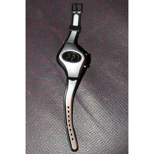 Montre Digital - Grise Et Noire