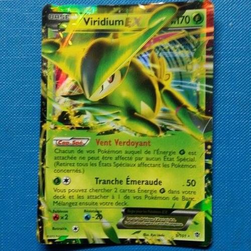 Pokémon - 9/101 - Viridium Ex - Noir & Blanc - Explosion Plasma - Ex
