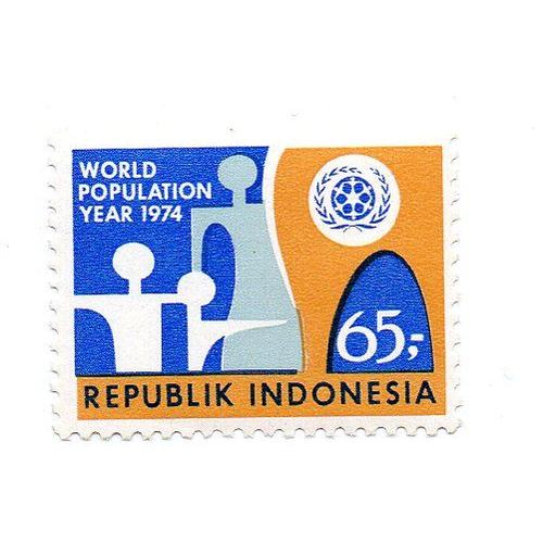 Indonésie- 1 Timbre Neuf- Année Mondiale De La Population- N°706