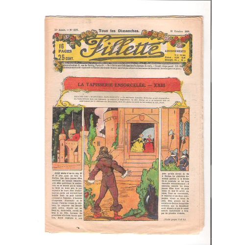 Fillette 1177 : La Tapisserie Ensorcelée