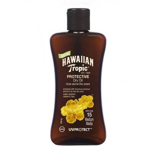 Hawaiian Tropic Huile Sèche Protectrice Spf 15 100ml 