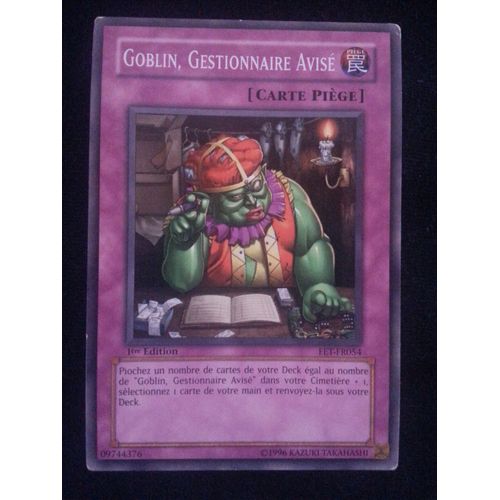 Goblin, Gestionnaire Avisé (Fet-Fr054) - Commune - Yu-Gi-Oh!